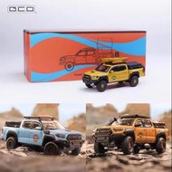 汽車模型 GCD 1:64 豐田 Tacoma 塔科瑪 3代 N300 海灣 駱駝杯 合金車模