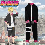 Anime Boruto: Naruto Next Generations Boruto Uzumaki Cosplay Costume 忍者博人漩涡博人