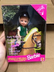 美泰兒芭比娃娃 Kelly doll 騎馬造型
