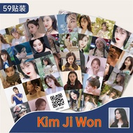 Kim Ji Won stickers 59 pieces Queen Of Tears Kdrama DIY deocration sticker