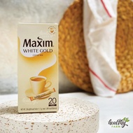 Promo...!!! Maxim Coffee Korea White Gold / Kopi Moka Korea isi 20