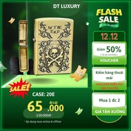 Uniquely Beautiful Zippo Case, code 20E, Brass Material (Includes Fuel), beautiful design, cheap pri