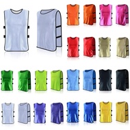 Adults Kids Cricket Soccer Pinnies Quick Dry Basketball Football Rugby Team Jersey Training Numbered Bibs Practice Sports Vests