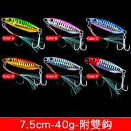 [Lure Workshop] DUO Same Style Iron Plate Lure Shore Cast 40g/50g With Double Hooks