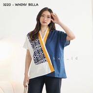 (0_0) Atasan batik wanita modern / blouse batik lengan pendek top