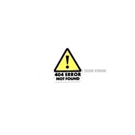Non-Marking Mini Sticker Label Waterproof Warning Unbreakable Small 404 ERROR NOT FOUND