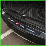 ◳ ℒøṽℯ ⊕ Carbon Fiber Car Trunk Rear Bumper Guard Protector Sticker for Toyota TRD Vios Yaris Hilux