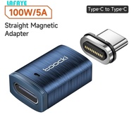 LAFAYE Type-C 100W Magnetic Adapter, 100W Power Straight USB Type C Magnetic Adapter, Usb Connector 