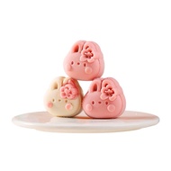Cute Rabbit-shaped Green Bean and Horse Bean Mooncake New Model 2025
