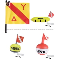 SEAC Sub Master Flag / Master Siluro Buoy / Round Buoy Fluo / Siluro Buoy - Scuba Diving Spearfishin