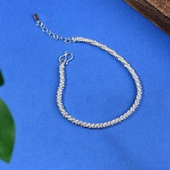 gelang gelang tangan perempuan Pure Silver Gypsophila Bracelet [Drainage Welfare]