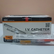 IV Catheter 14G 14 16G 16 Abocath GEA Jarum Infus GEA per box -