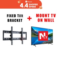 TILTING TV WALL MOUNT BRACKET WITH INSTALLATION ALL BRAND TV SUPPLY BRACKET AND INSTALL