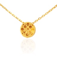 Elektra Holmes Necklace in 916 Gold by Ngee Soon Jewellery