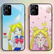 G-62 Sailor Moon HD Glass Casing for Xiaomi Redmi Note 9A 7 A2 9T A5 A1 Pro Case