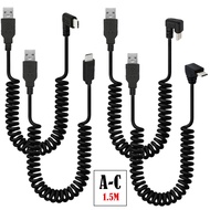 USB-C Car Charging Cable Suitable for LeTV Xiaomi Android Phone Tablet 5V2A