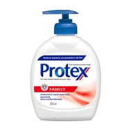 พร้อมจัดส่ง โพรเทคส์ สบู่เหลวล้างมือ แอนตี้แบคทีเรีย สูตรแฟมิลี่ 250 มล. Protex Antibacterial Liquid Hand Soap #Family 250 ml โปรโมชั่นพิเศษ มีเก็บเงินปลายทาง