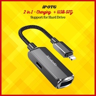 γ1YrWarrantyγ Mcdodo 2 in 1 OTG USB Adapter Convertor Support 2TB Hard Disk & Charging Pendrive USB