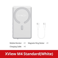 SYNCO XView M4 Wireless Magnetic Selfie Monitor Screen For Smartphone Selfie Vlog Live Stream Video 