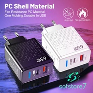 65w Dual Port 65 Watt Charger Head Adapter