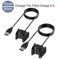 🥀QM USB Cable Charger For Fitbit Charge 3/Charge 4 Charging USB Cable Dock Replaceable Charger For Fitbit Charge 4 3 Doc