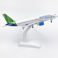 Airplane Model Airbus A320 Bamboo Airlines Everfly 20cm