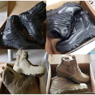 TACTICAL BOOTS DELTA BROWN , BLACK Kasut Operasi
