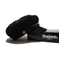 Thejam.Black Corduroy Fisherman Hat | Fiddler Cap | Sailor hat