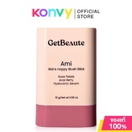 GetBeaute Skin's Happy Blush Stick 16g # เก็ตโบว์เต้ บลัชสติ๊ก #Ami