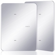 XIMiM 2 cái từ Locker gương 5x7 inch hình chữ nhật Locker gương Locker nam châm