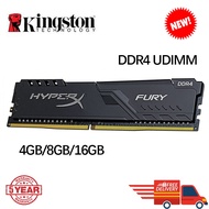Kingston HyperX Fury DDR4 RAM 4GB 8GB 16Gb pc4 2133Mhz 2400Mhz 2666Mhz 3200Mhz Desktop FOR Memory Co