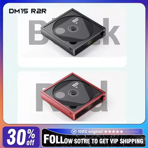 FiiO DM15 R2R Bluetooth CD Player HD Display HIFI Portable Walkman Support AptX/ AptX Adaptive/aptX 