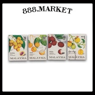 [STAMP] (S53) 4v Setem Malaysia 1998 Rare Fruits of Malaysia - USED - SET