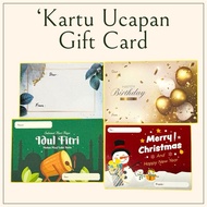 Eid Birthday greeting card Gift card Birthday card Birthday card Gift card