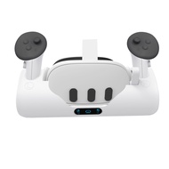 Meta Quest 3 VR Helmet Charging Dock Meta Quest 3 Handle Charging Dock Charger with Indicator Light