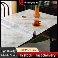 [] tablecloth waterproof, oil-proof, anti-scalding, wash-free Nordic ins style marble grain dining table mat desk rectangular tea table mat 2OMW