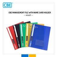 CBE  MANAGEMENT FILE WITH NAME CARD HOLDER