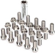 Wheel Stud For F20 F21 F30 F35 F80 F34 F31 F82 F10 F18 F12 20pcs Car Wheel Bolts Nuts Studs M14 X 1.