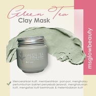 Ms.Glow Clay Mask / Ms Glow Mask / Msglow Mask / Green tea / carcoal