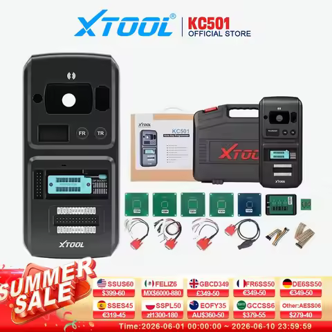 XTOOL KC501 Professional Car Key & Chip Programmer For Benz Infrared Key ECU Reader EEPROM Chip Read