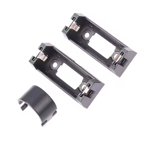 5 PCS Plug-in CR123A Battery Holder 16340 Battery Box LIR123A Battery Storage Box CR123A Battery Box