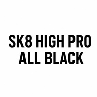 SK8 High Pro All Black Shoes