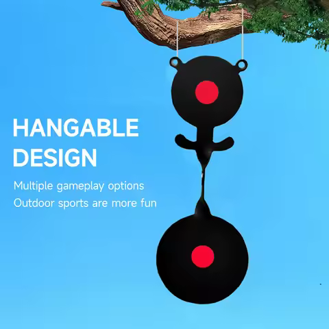 Tree Target Rotating Target & Hanging Bow Accessories Hanging and Shooting Metal Bear Targets Screwe