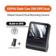 DDPAI Dash Cam Z50 Front And Rear 4K Cam Car Camera With 4K Built-In Wifi GPS ADAS Dual Dash Camera