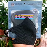 Thùng 100 chiếc combo 50 chiếc Khẩu trang 5D Thịnh phát quai thun khẩu trang y tế kháng khuẩn 3 lớp 