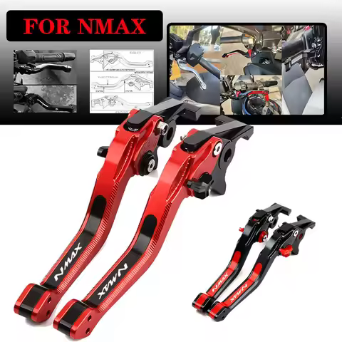 Motorcycle 5D Brake Clutch Lever FOR Yamaha NMAX155 NMAX N-MAX N MAX 160/155/125 2015-2026 Aluminum 