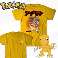 Customeku - DIGIMON AGUMON DAY Children's T-shirt / boys' clothes / can request pictures and names