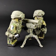 Building Blocks Third Minifigure Ruifeng Russian Army 9M133 Short No. AT14 Competition AT5 Anti-Tank