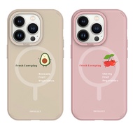 [TOYSELECT] Smilie Fruit Baby Emoticon Sticker Canyon Powerful MagSafe iPhone Phone Case