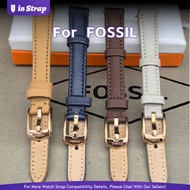 Apply To FOSSIL ES4827 ES4830 ES4502 ES4529 ES4699 ES4700, 12mm Genuine Leather Watch Strap